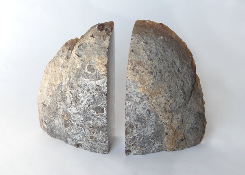 agate bookend | 蓉 -you-