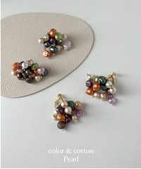 【再販】color&cotton pearl / small