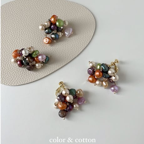 color&cotton pearl / shower