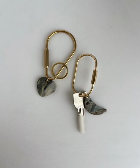 natural stone / 3.brown Heart