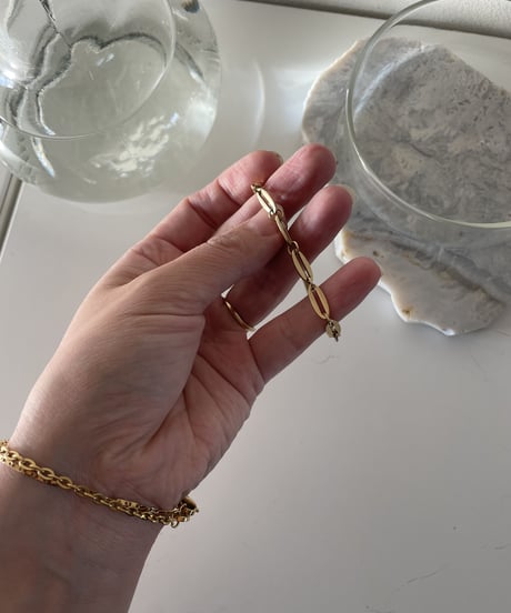 oval  chain / bracelet