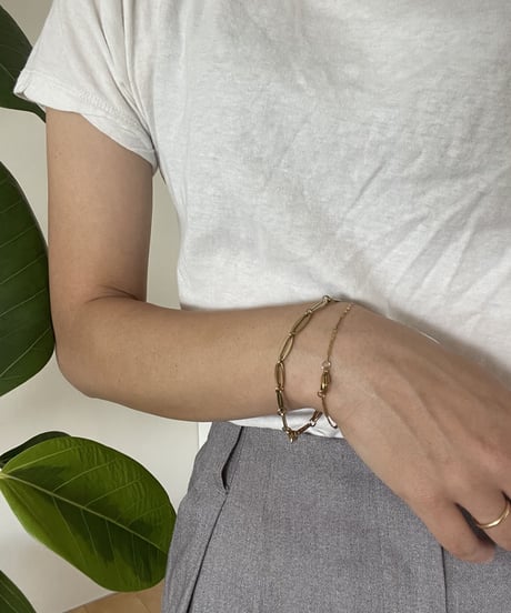 oval  chain / bracelet