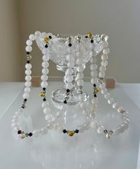 rose gemstone necklace