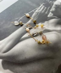 mix gem stone / gold
