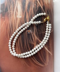 magnesite gem necklace