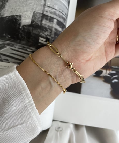 oval  chain / bracelet