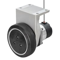 MS-94BZC（移動体用ブラシレスモータ/ホールセンサ搭載/ギヤ・ブレーキ・車輪付）
