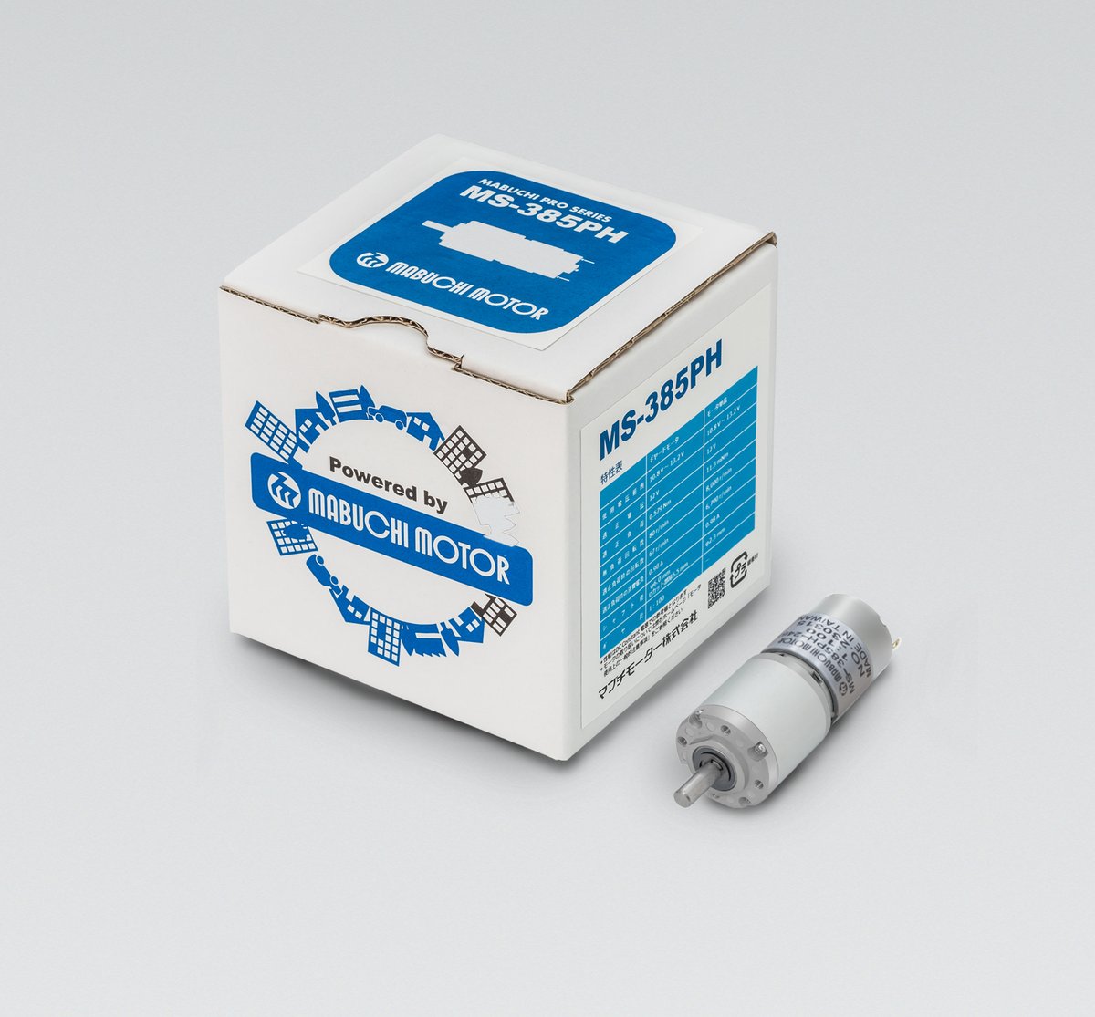 MS-385PH（ブラシ付ギヤドモータ） | MABUCHI MOTOR