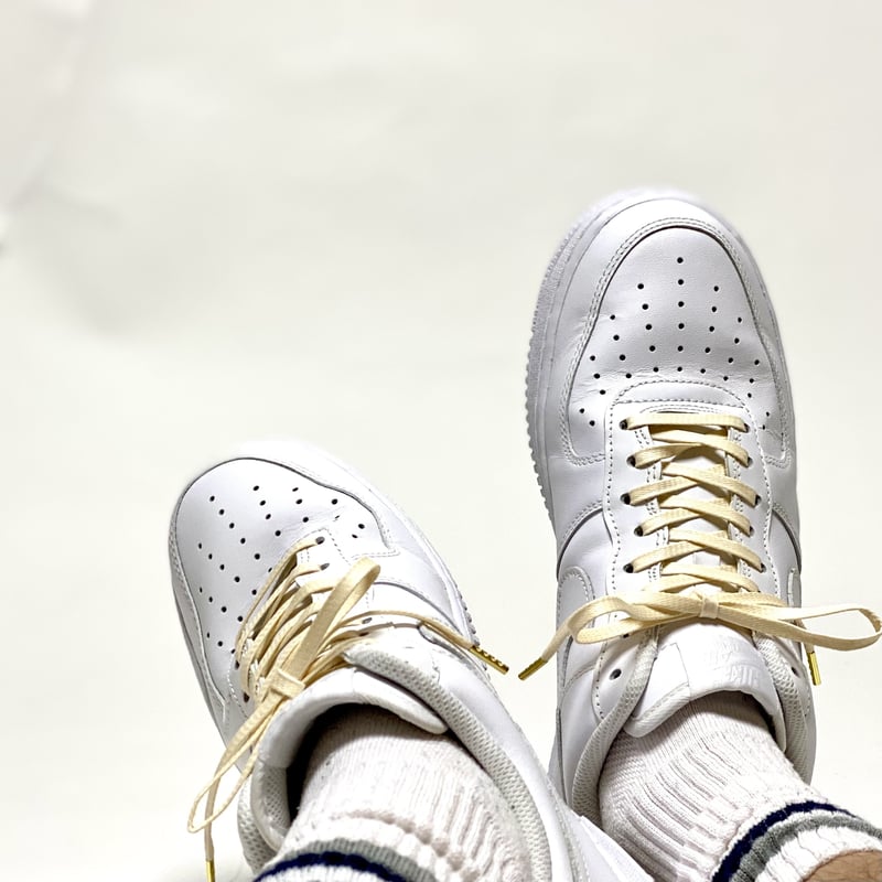 Air force 1 cream laces hotsell