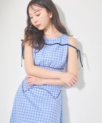 【4/19 20:00 RE STOCK】point mellow onepiece（BLUE）