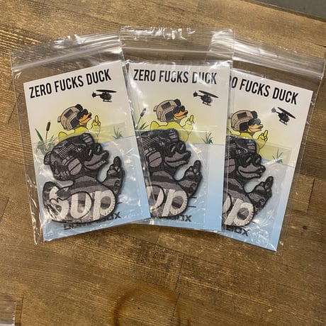 ZERO FUCKS DUCK SUP V6 パッチ