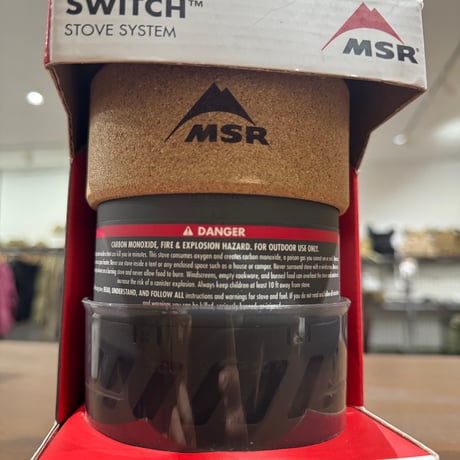 MSR 新作 ストーブ SWICH 日本未発売