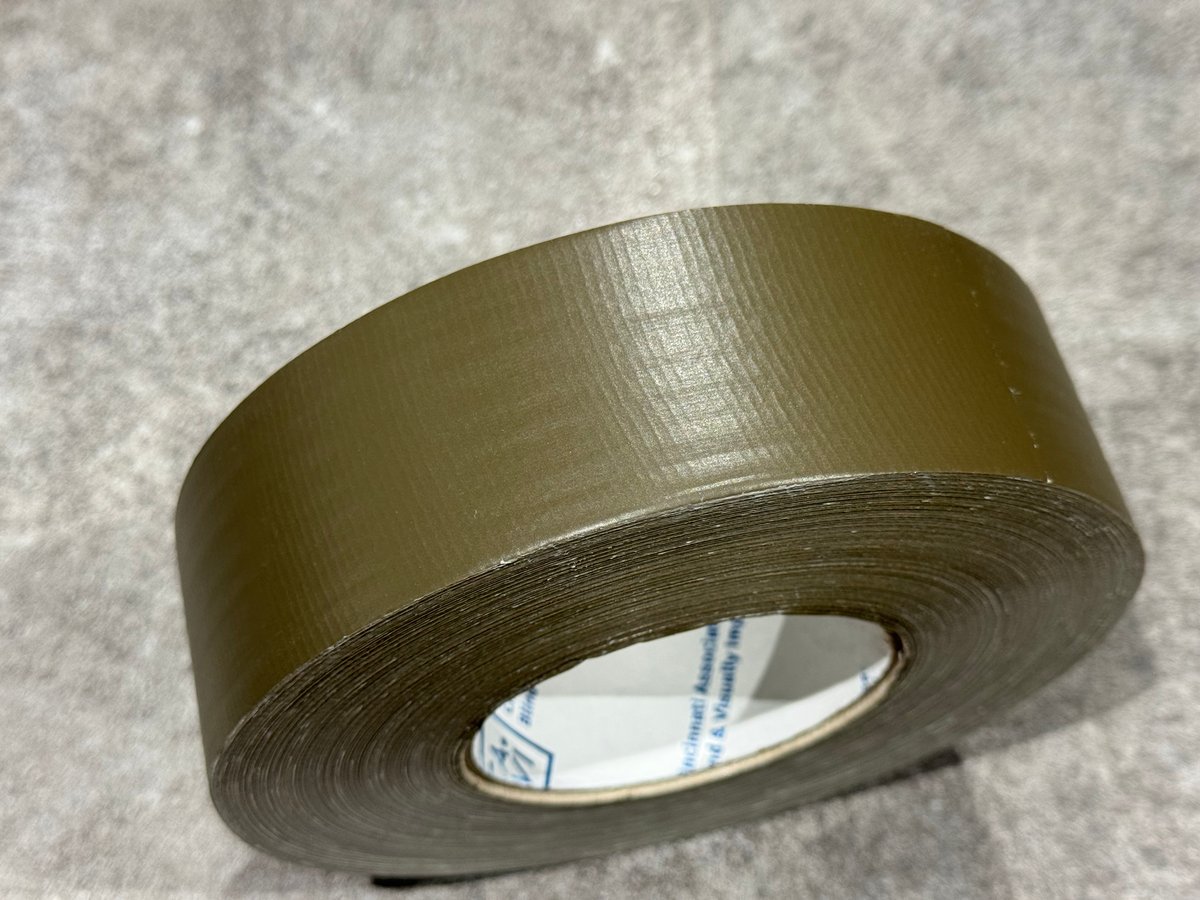 官給 OD ツヤなし ダクトテープ 48mm×60yd(54m) アメリカ製 | 第三商店