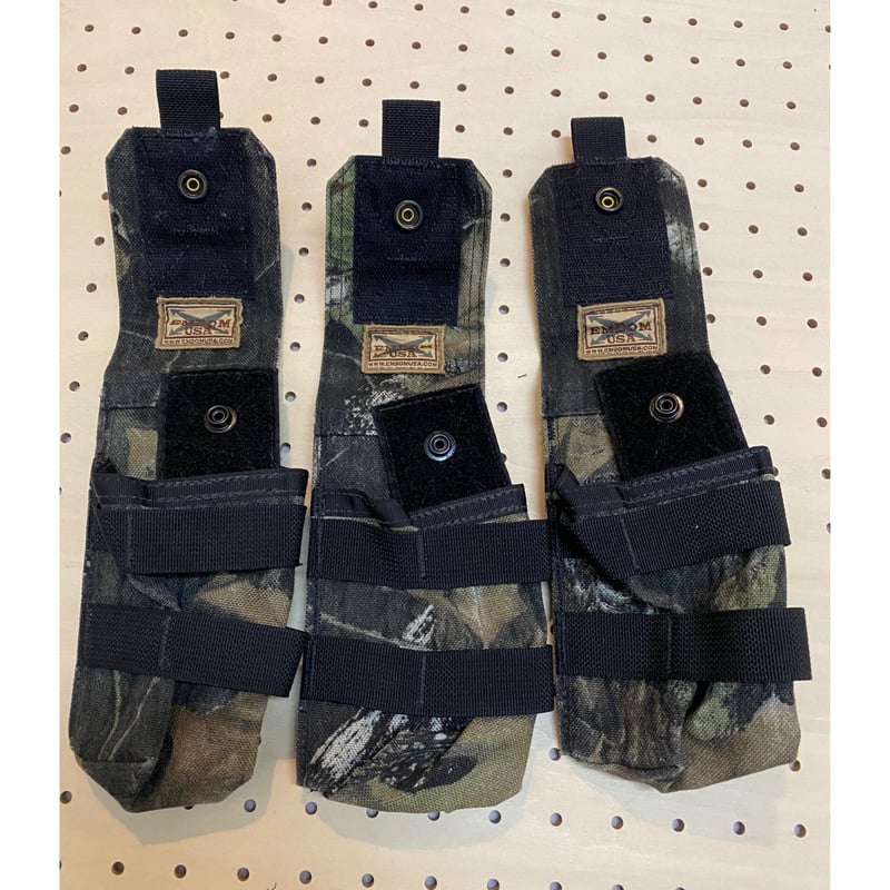 別注 EMDOM製 リアルツリー柄プレートキャリア&ポーチセット