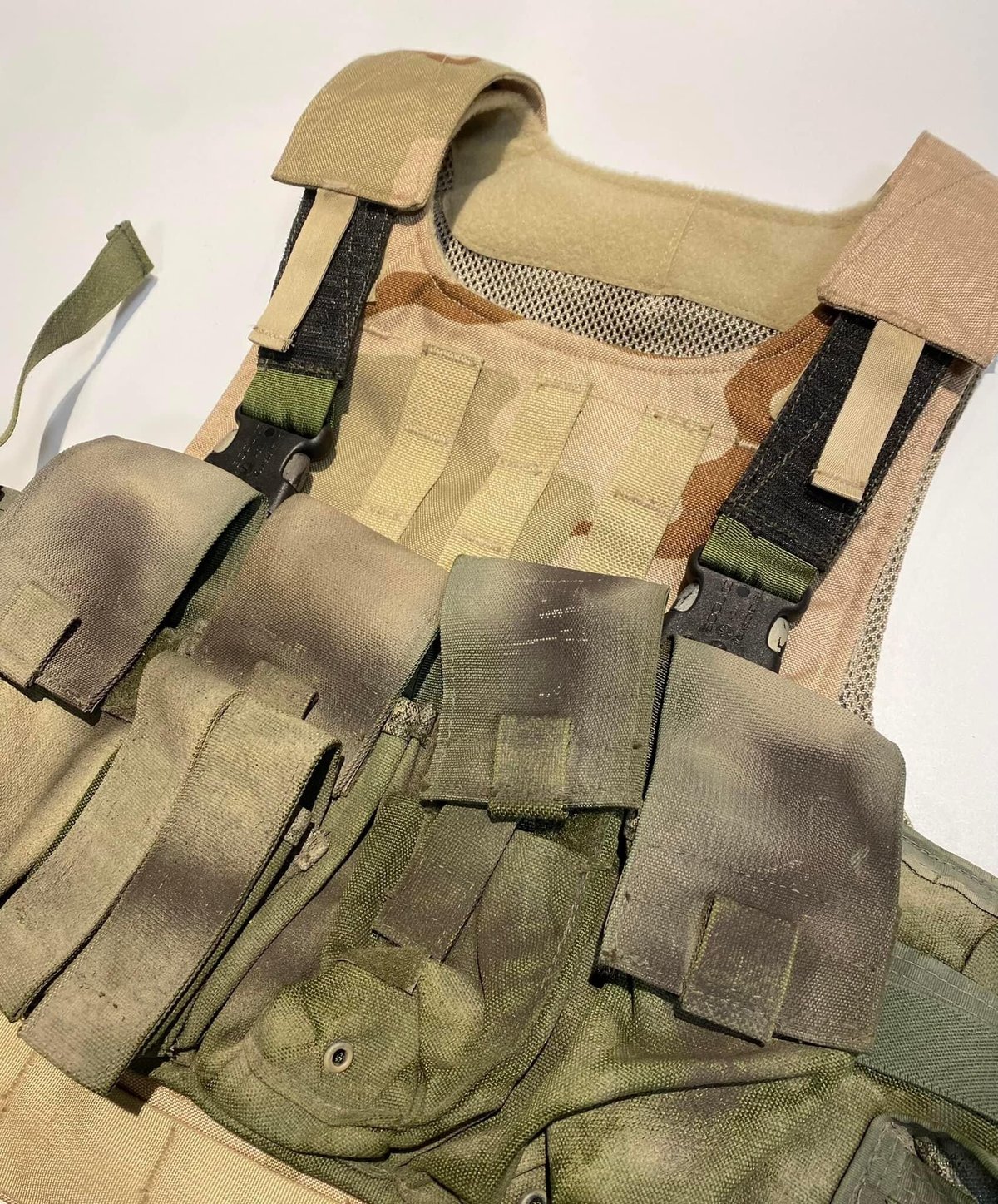 LBT ドアブリーチャーショッガンアモチェストリグ 放出品　実物　OD LBT ドアブリーチャーショッガンアモチェストリグ 放出品 実物