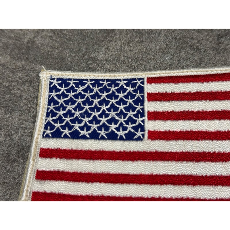 ラージ US フラッグ パッチ ベルクロ縫い付け品 | 第三商店