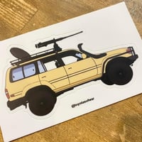 TOYOTAS OF WAR 80ステッカー