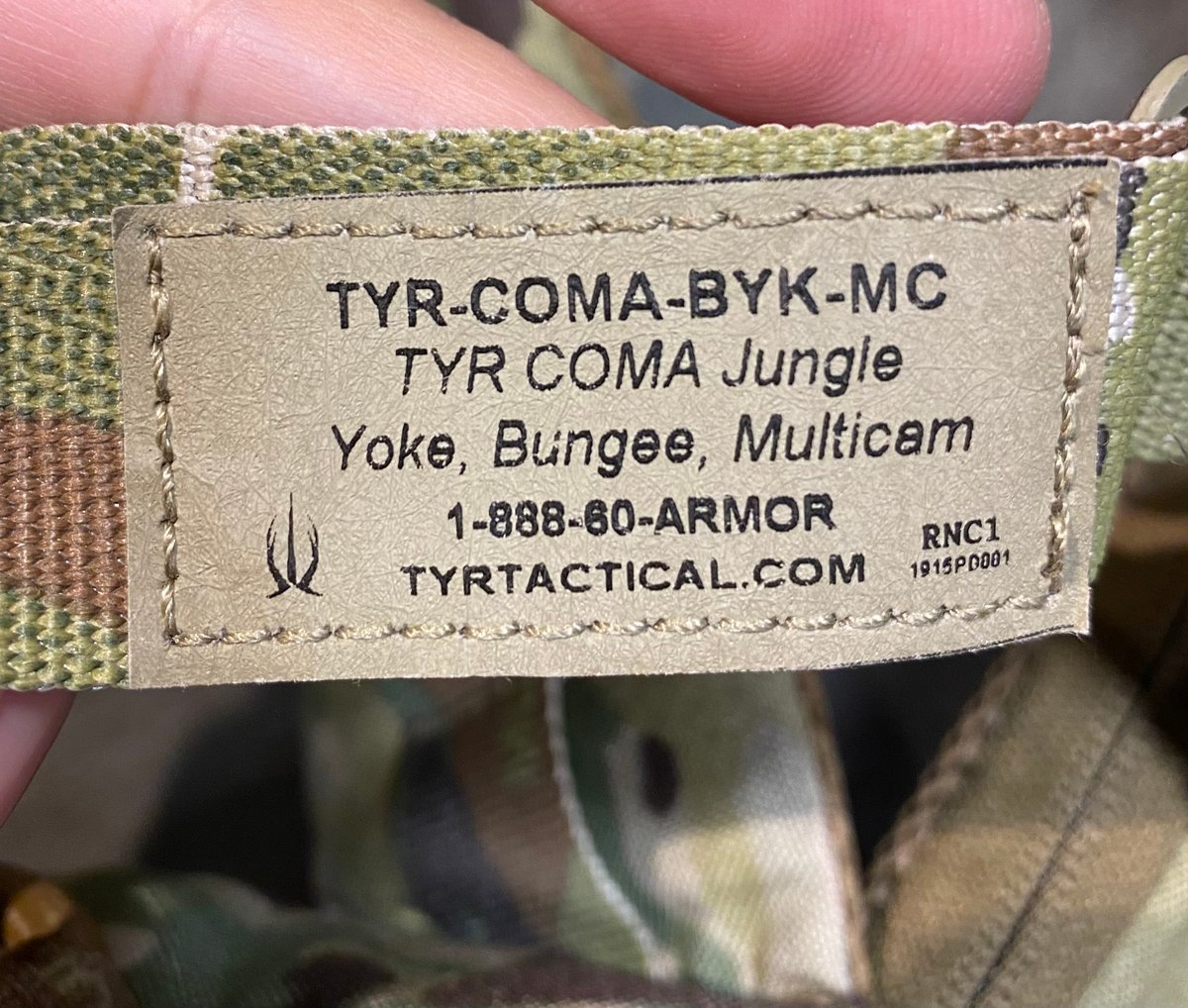 実物TYR jungle triple＋ Load CarriageGF ベルト 実物TYR jungle triple＋ Load CarriageGF ベルト 実物TYR