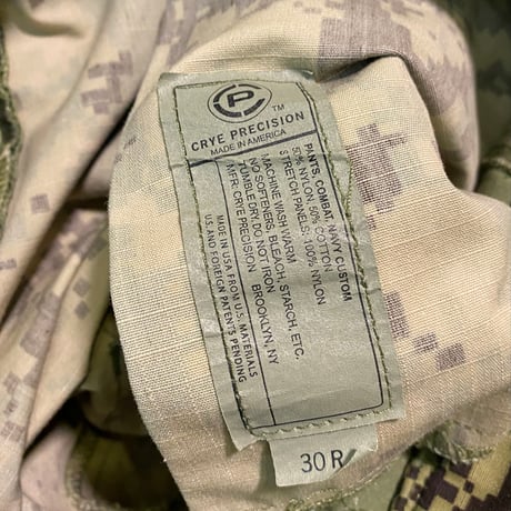 CRYE PRECISION NAVY CUSTOM コンバットシャツ、コンバットパンツ 上下セット AOR2