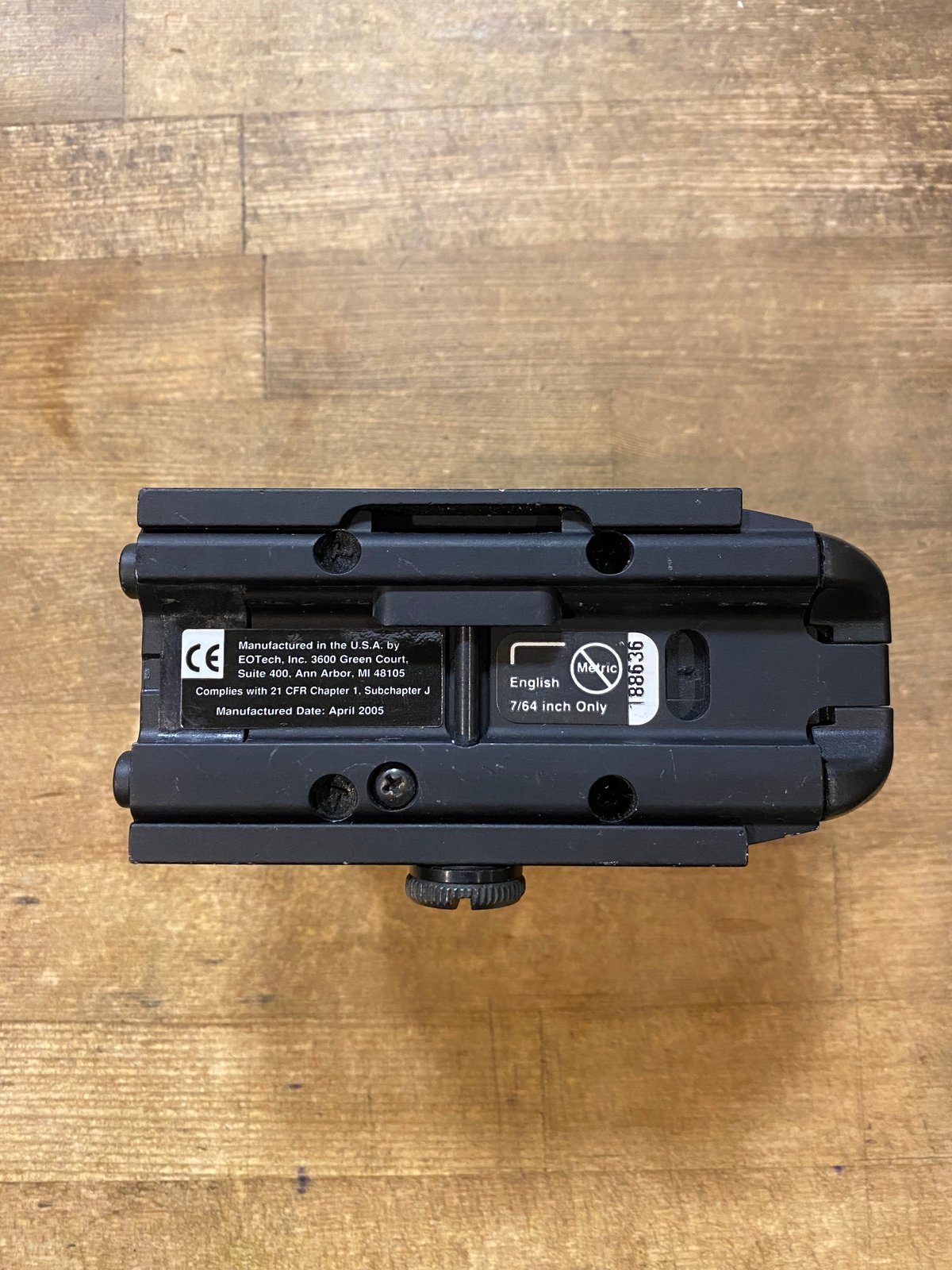 2005年製 虹ロゴ 実物 EOTECH 551 | 第三商店