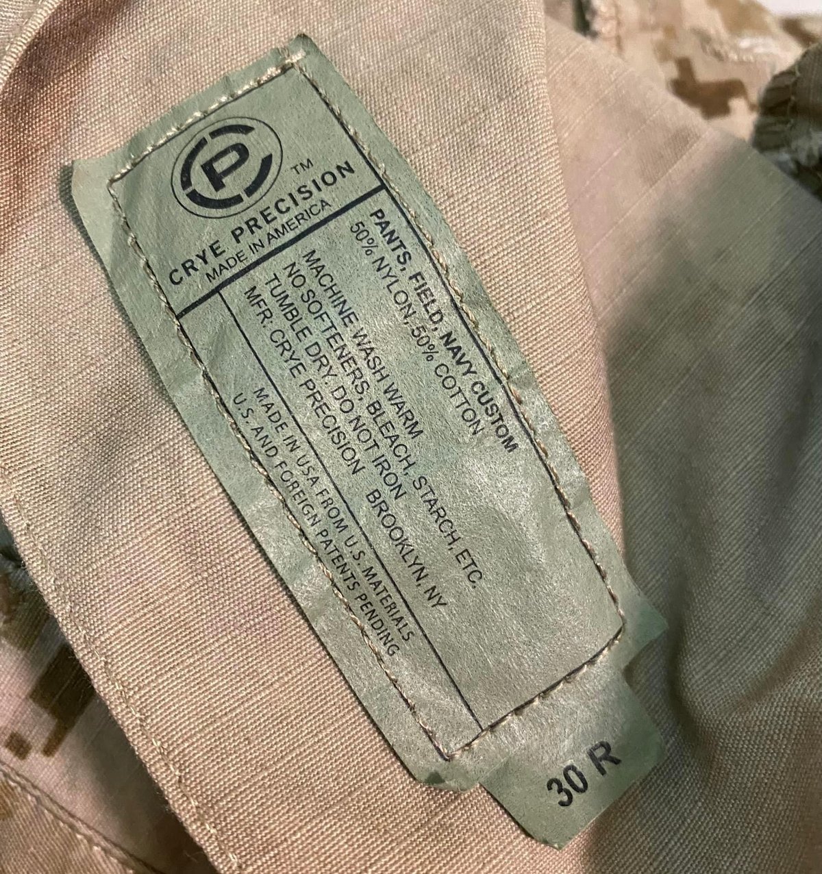 CRYE PRECISION NAVY CUSTOM フィールドシャツ、フィールド