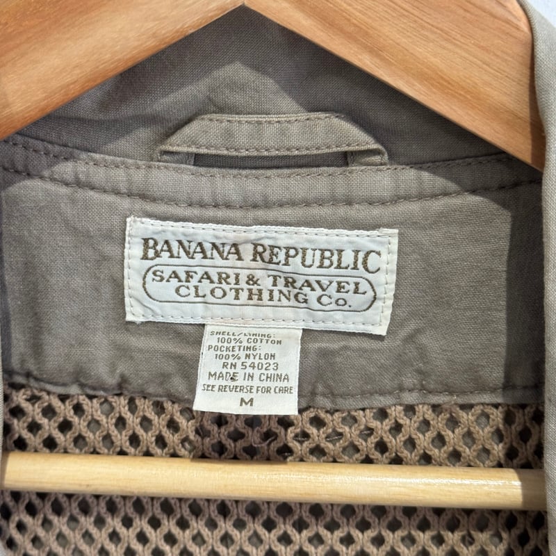 BANANA REPUBLIC サファリベスト Mサイズ | 第三商店