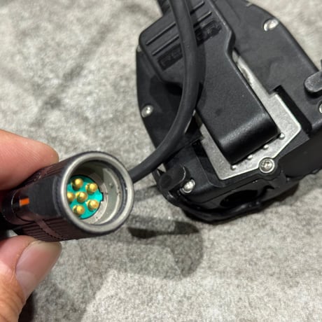 実物 Peltor Comtac Ⅲ ACH single lead Coyote  ARCアダプター