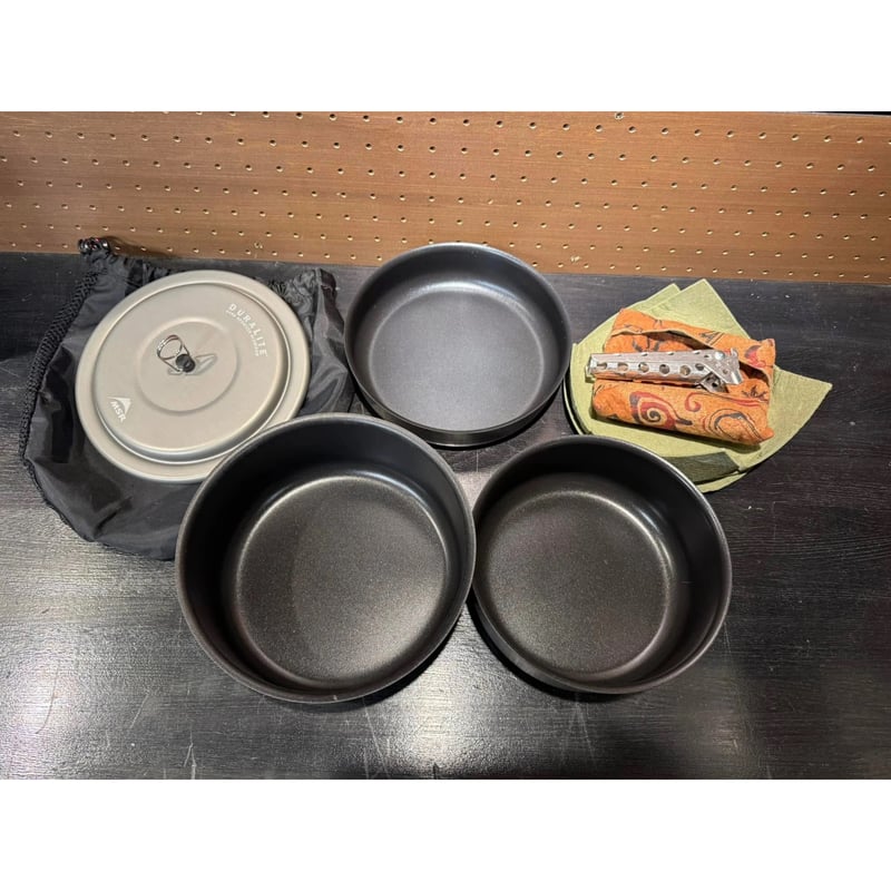 MSR DURALITE デュラライト フライパンセット | 第三商店