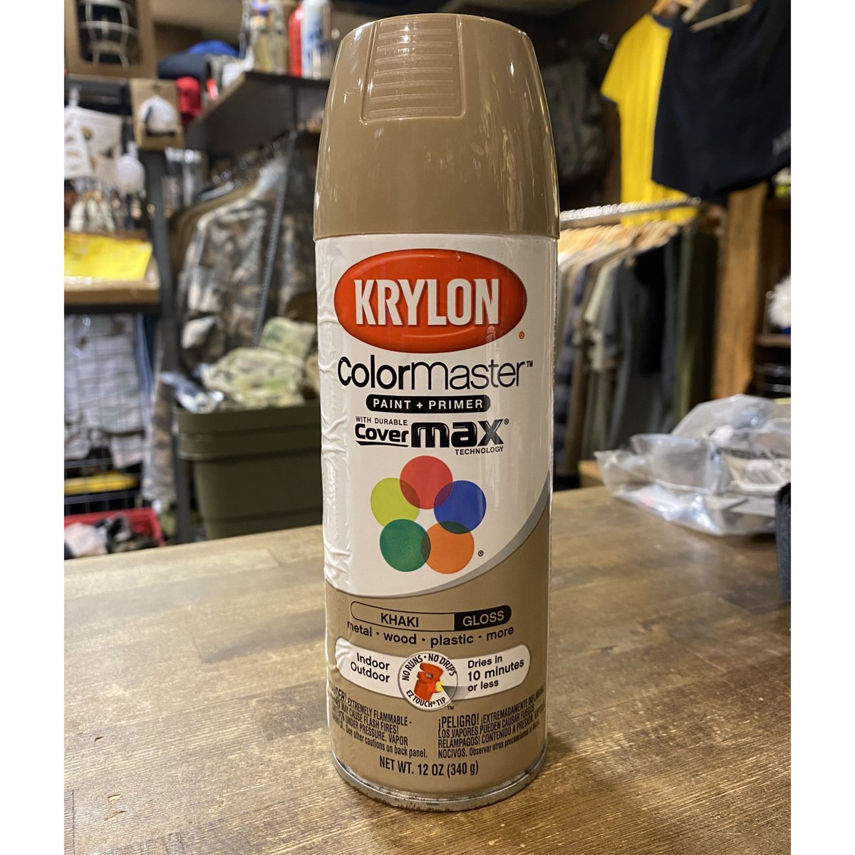 KRYLON  カモフラージュスプレーサンドカラー