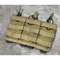 TAC-T オープントップ　トリプルマガジンポーチ　カーキ