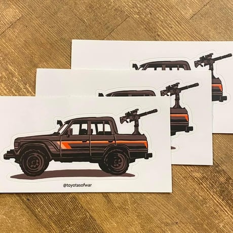 テクニカル60 TOW ステッカー