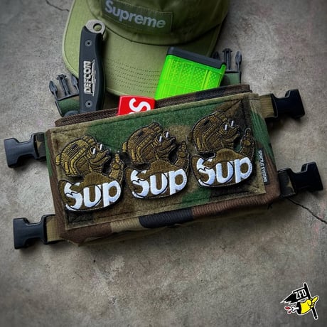 Zero Fucks Duck® ZFD Sup Duck パッチ - V9 Olive Drab Green