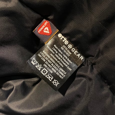 廃盤カラー otte gear LV Insulated Hooded Jacket Sサイズ　ナイトカモ
