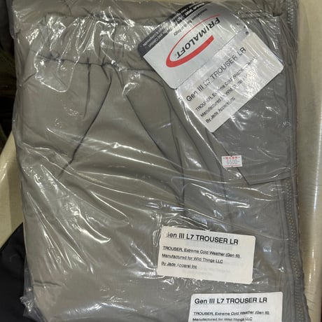 超特価　ECWCS GEN3 L7 trouser  L-R wild things