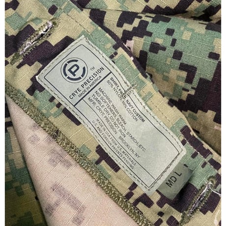 CRYE PRECISION NAVY CUSTOM  フィールドシャツ、フィールドパンツ 上下セット AOR2