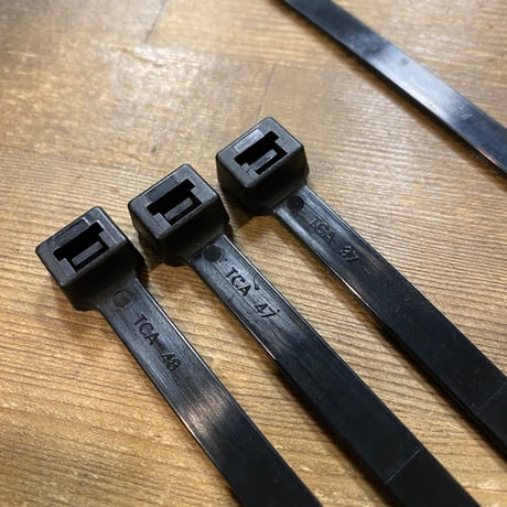 TCA製 Tyton Corporation America タイラップ　5本セット　ブラック