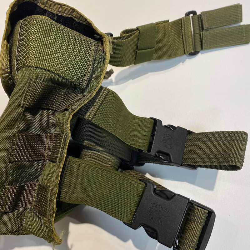 実物 米軍放出品 TAC-T ダンプポーチ OD TAC-T レッグダンプポーチ devgru使用 | 第三商店