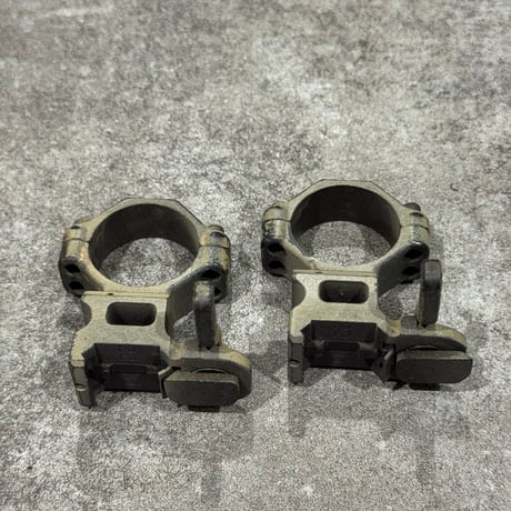 実物 ARMS 30mm マウントリング レバーマウント 塗装品　22H