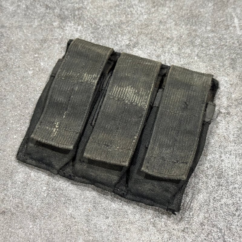 EAGLE トリプルピストルマガジンポーチ BK ① | 第三商店