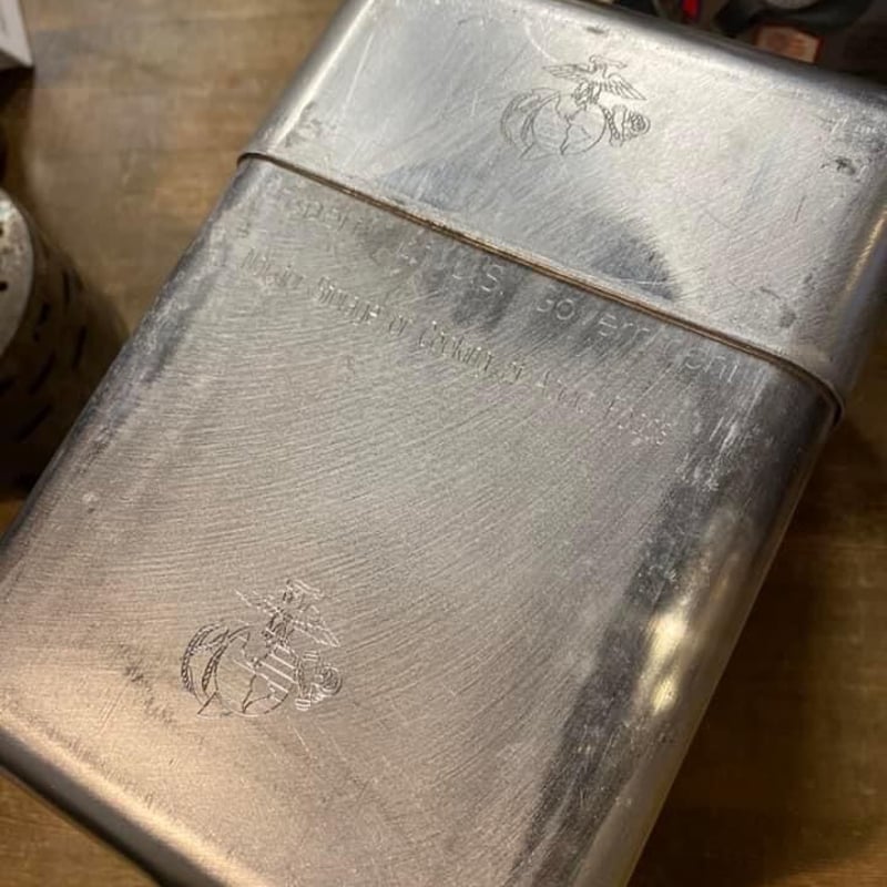 コールマン550b 未使用デッドストック 米海兵隊仕様 プラケース付き