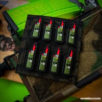 "BicBob" Lighter Ranger Eye PVC パッチ OD Green
