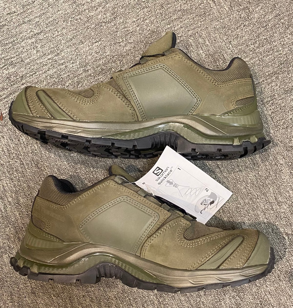 サロモンフォース　タクティカルブーツ　28.5 レンジャーグリーン　美品 ミリタリーショップ レプマート / SALOMON タクティカルシューズ