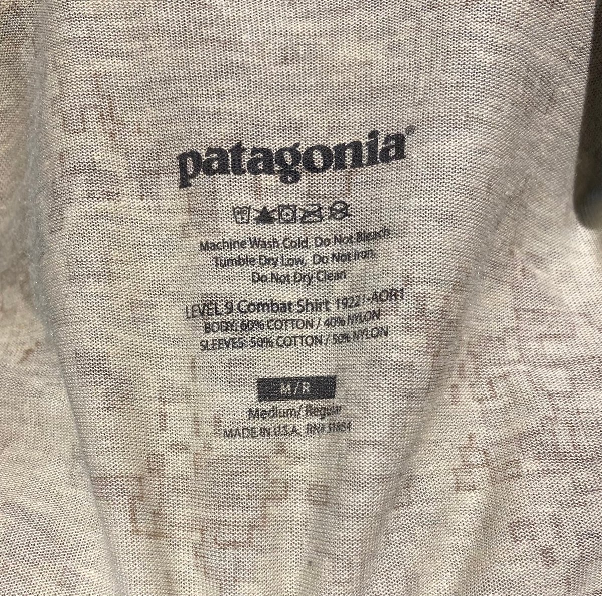 実物　Patagonia AOR1 L/R BLACK LINE - blog:実物 patagoia パタゴニア 初期 aor1 (DG2