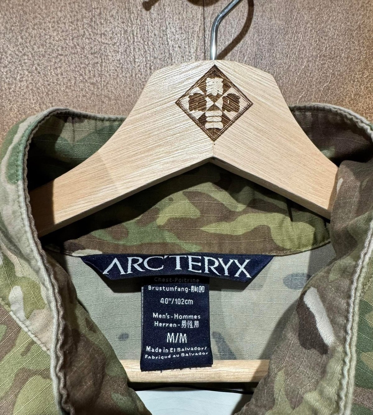 Arc'Teryx Leaf Talos Half Shell Mサイズ グリーン IR |