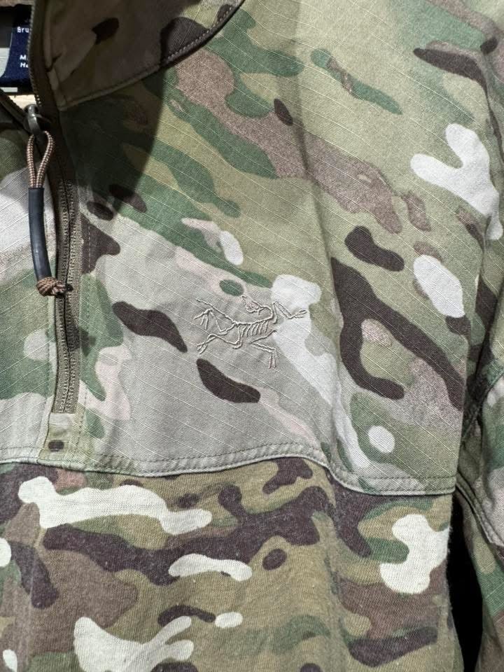 Arc'Teryx Leaf Talos Half Shell Mサイズ グリーン IR |