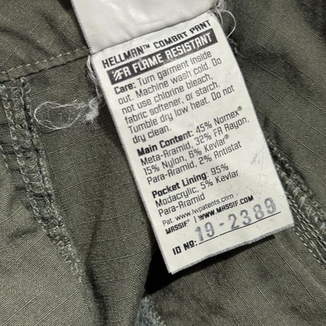 MASSIF HELLMAN combat pants FR  M-R