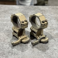 実物 ARMS 30mm マウントリング レバーマウント 塗装品　22H