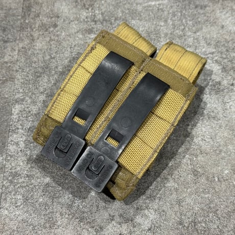 TAC-T ダブルピストルマグポーチ　カーキ