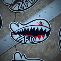 Zero Fucks Duck®️ Classified ZFD Flying Tigers Wing　ステッカー