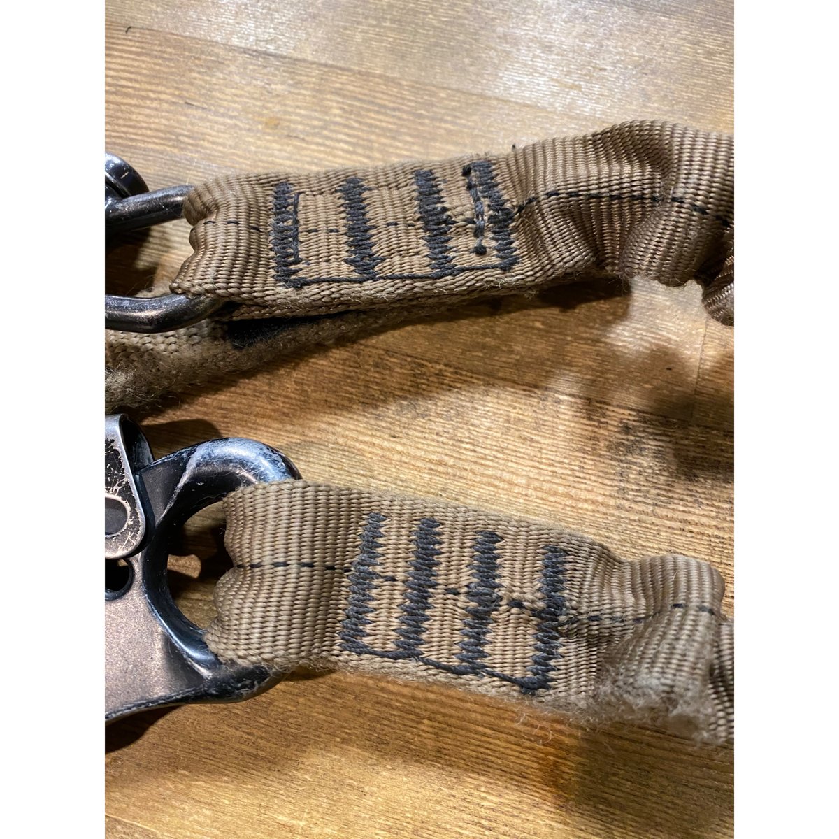 【実物】yates ランヤード　ほぼ未使用 EMERSON YATESスタイル セーフティーランヤード KH【メール便可能/他の